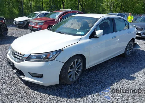 2015 Honda Accord Sport from USA, damaged, VIN 1HGCR2F59FA206889